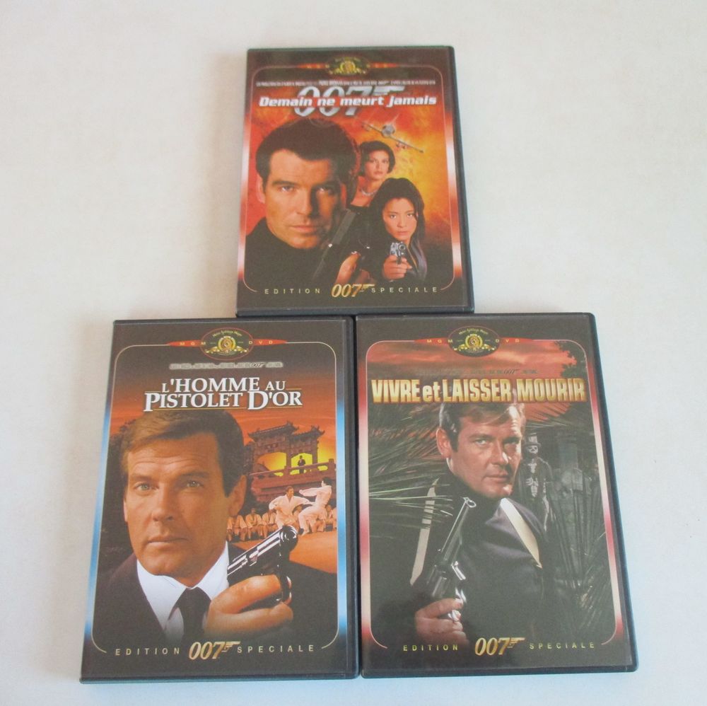 Lot de trois DVDS   édition 007 Spéciale   5 Saint-Jean-Bonnefonds (42)