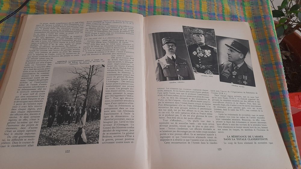 Trois encyclop�dies la France et son empire dans la guerre 150 Marcigny (71)