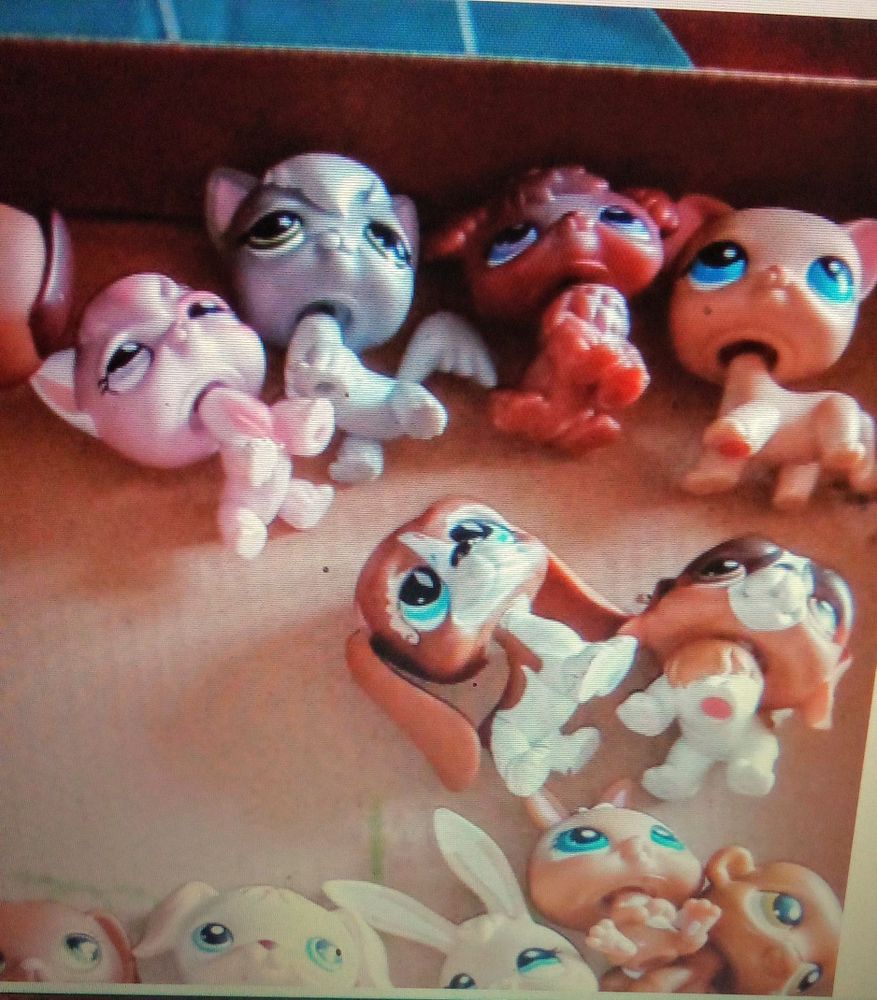 lot de trois figurines grandes Petshop 18 Lampertheim (67)