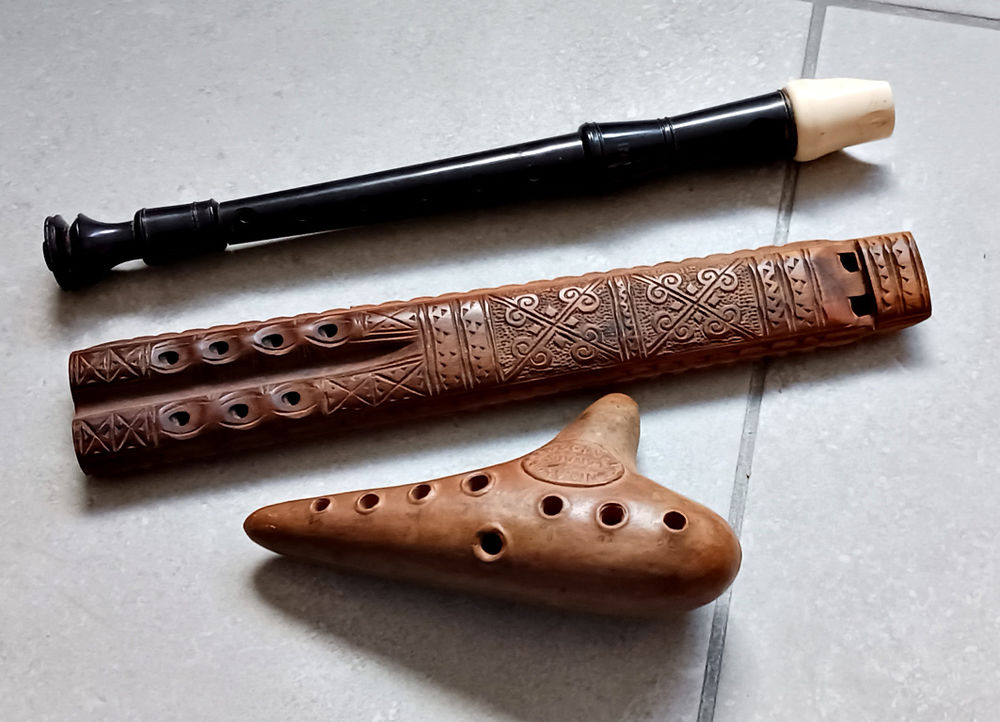 Un lot de trois fl�tes diverses 0 Perpignan (66)
