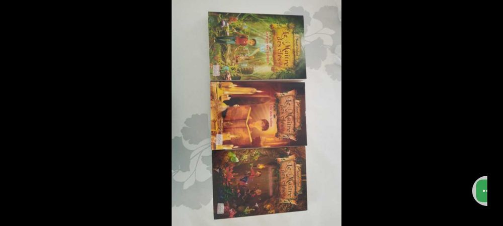 Lot de trois livres : le ma�tre des cl�s 10 Orbey (68)