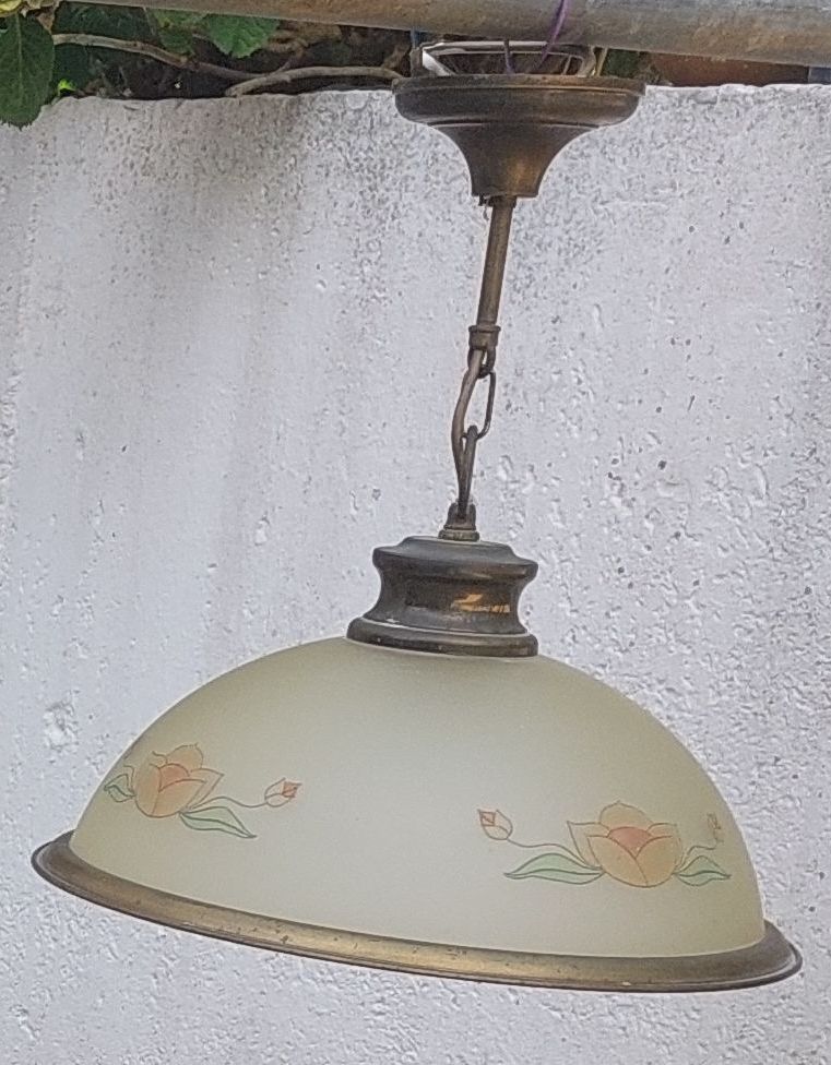 Lot de trois suspensions en laiton 0 Le Roc-Saint-Andr� (56)