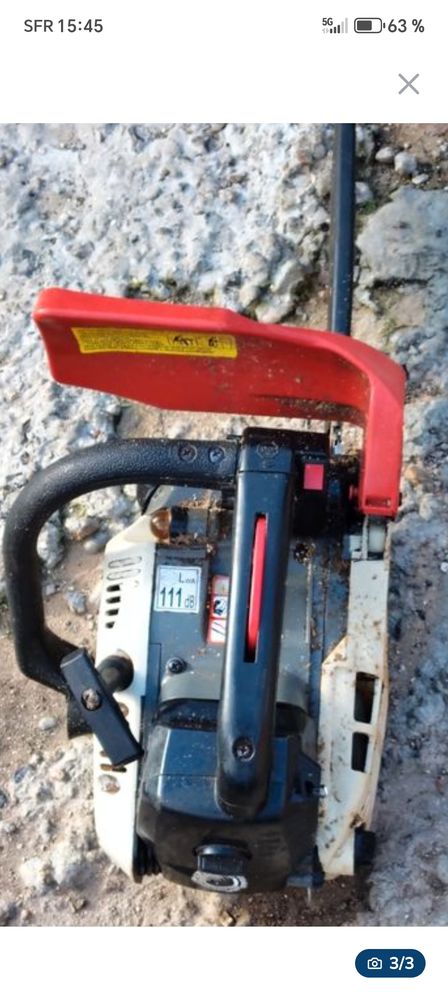 tron�onneuse �lagueuse kormen elle d�marre 95 Conchil-le-Temple (62)