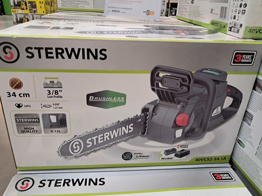 Tron�onneuse sterwins neuve garantie sans fils 35 cm 5Ah 159 Sarry (51)