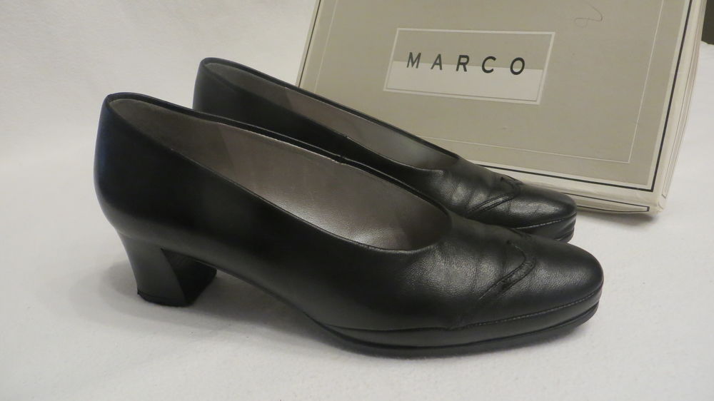 Trotteurs cuir noir excellent �tat 38 25 Besan�on (25)