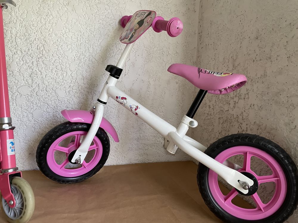 trottinette et draisienne rose et blanc 20 Latresne (33)