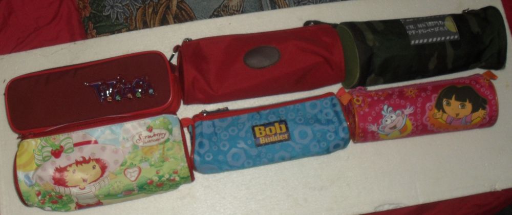 Lot de 6 trousses d'�colier 20 Montreuil (93)