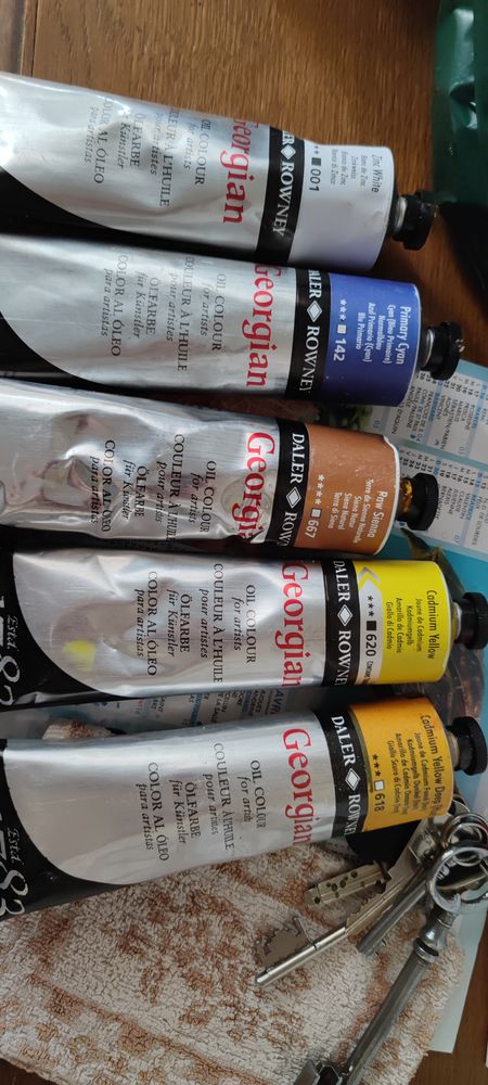 tubes de peinture à l huile 50 Orléans (45)