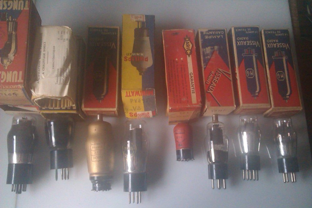 tubes radio lot N� 4A 20 Nogent-sur-Oise (60)