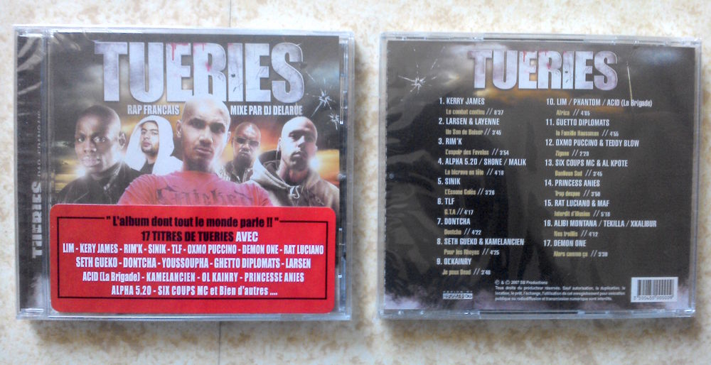 Tueries - Dj Delarue - cd rap fran�ais 0 Massy (91)