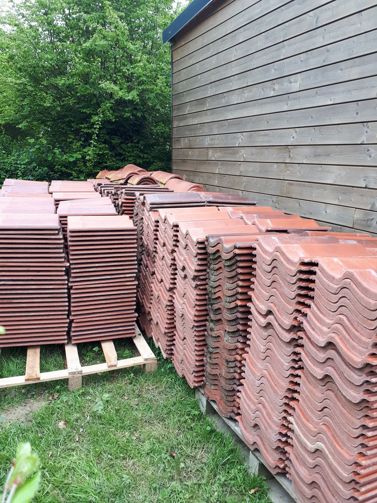 Tuiles b�ton toiture 800 Beaufort (59)