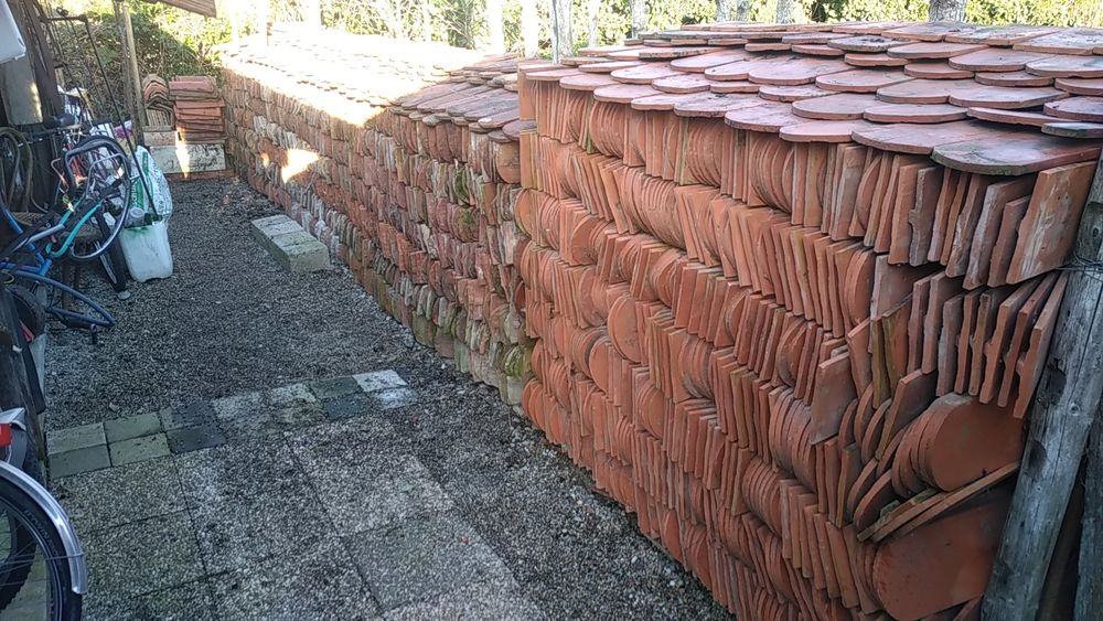 Tuiles plates alsaciennes Bieberschwanz r�centes 1050 Marckolsheim (67)