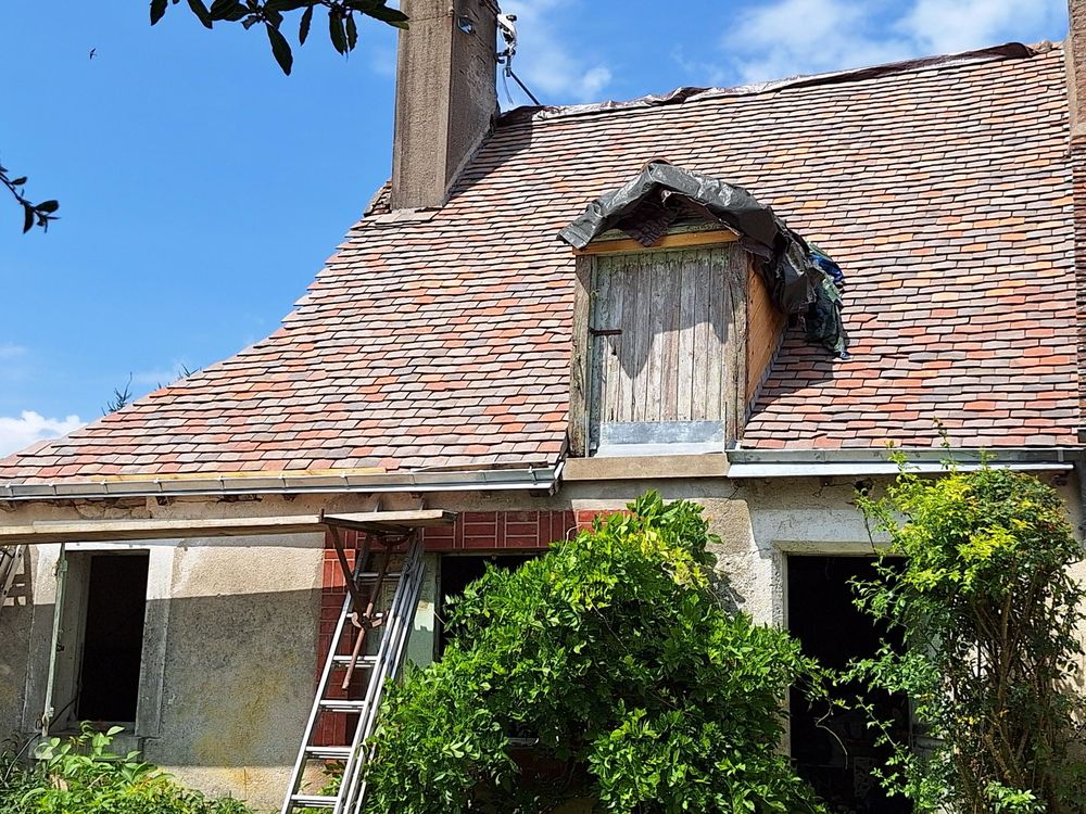 TUILES PLATES de pays 8000 Chitenay (41)