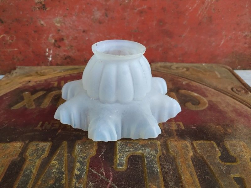 Tulipe Lampe Style Fleur P�tales Verre Blanc Laiteux 55 Loches (37)