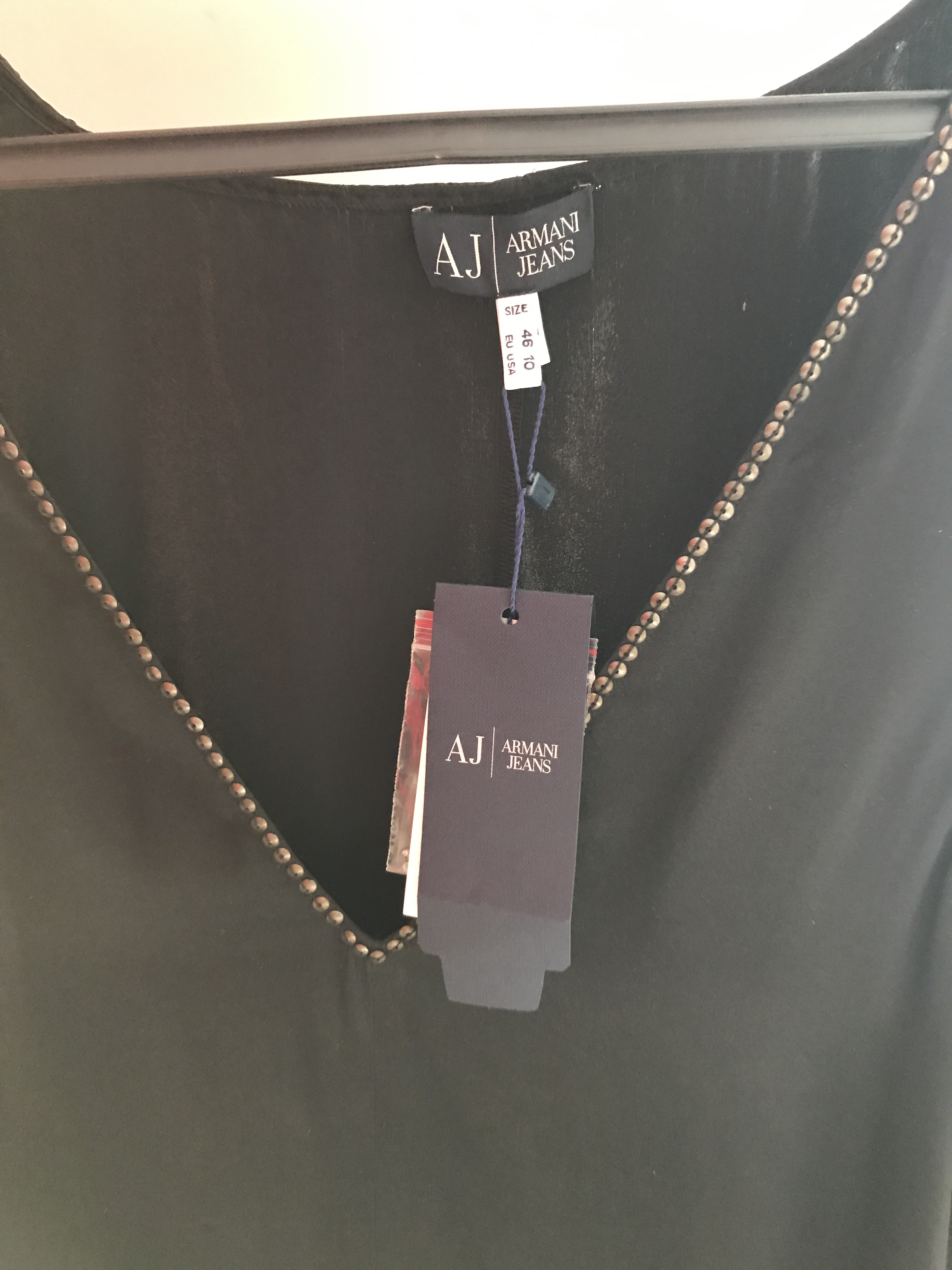 tunique Armani noire en soie taille 42 80 Grenoble (38)