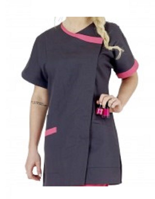 Tunique courte manches courtes de travail  Dalhia taille 0 xs NEUF emmanchures kimono 15 Lens (62)