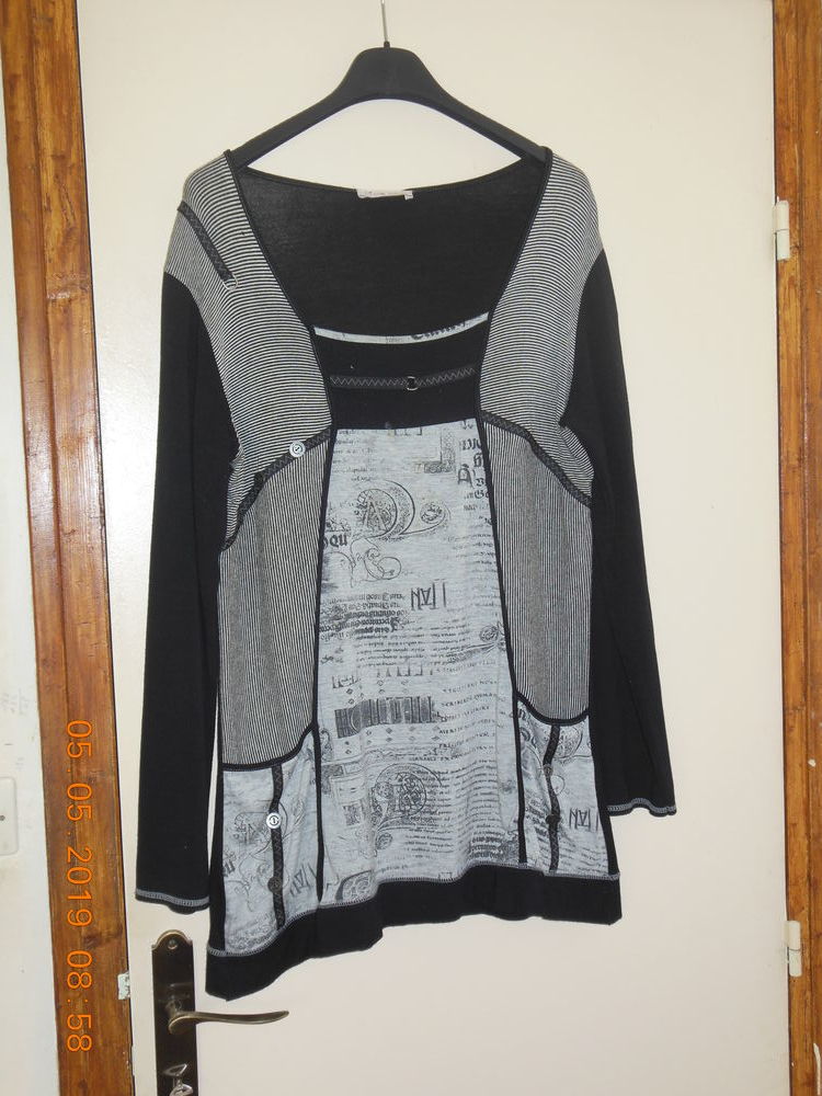 tunique noir-gris 5 Douzy (08)