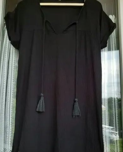 Tunique de plage noire ou orange - T 38 - 40 12 Domart-en-Ponthieu (80)