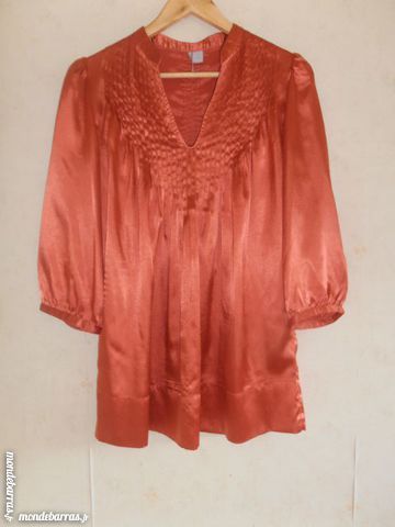 Tunique satin orange (41) 10 Tours (37)