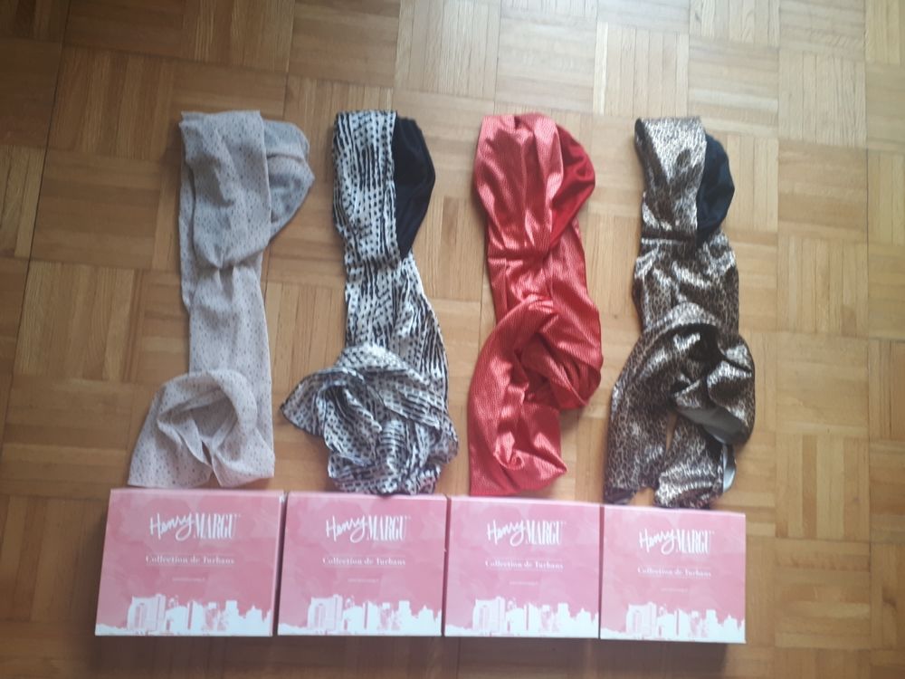 Turbans bonnets chimio NEUFS HENRI MARGU 25 Villemomble (93)