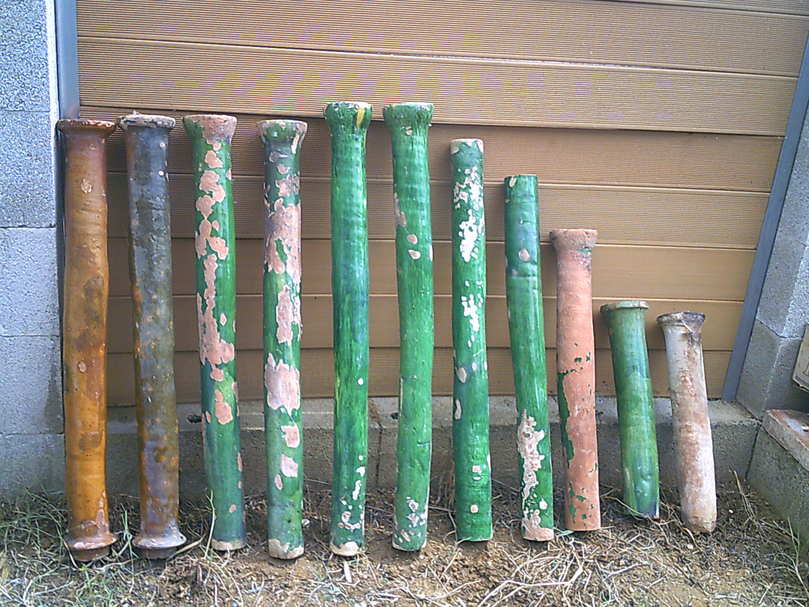 TUYAUTERIES  DESCENTES VERNISSEES ANCIENNES 180 Magalas (34)