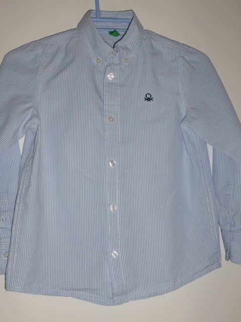 United Colors of Benetton Chemise Gar�on ray�e bleu blanc 6 Rueil-Malmaison (92)