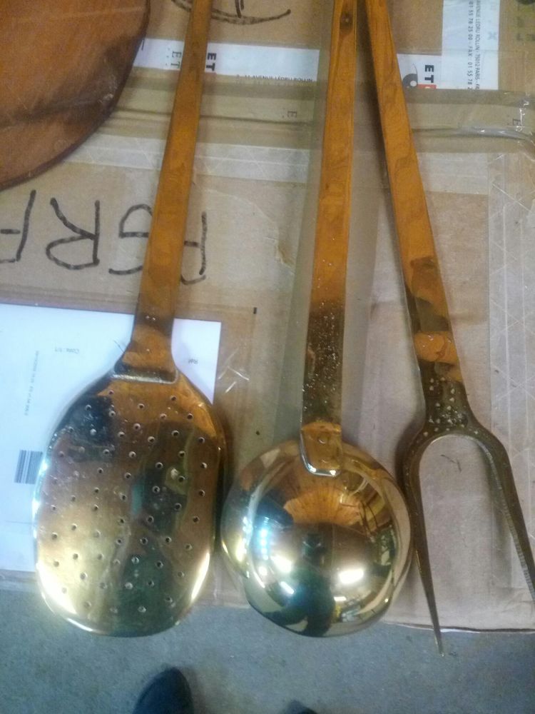 LOT USTENSILES CUIVRE 50 Levainville (28)