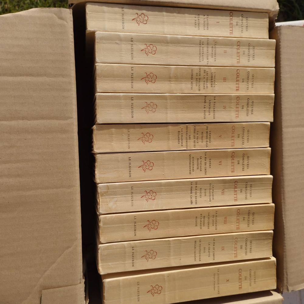 ?uvres compl�tes de Colette en XV volumes 0 Puget-sur-Argens (83)