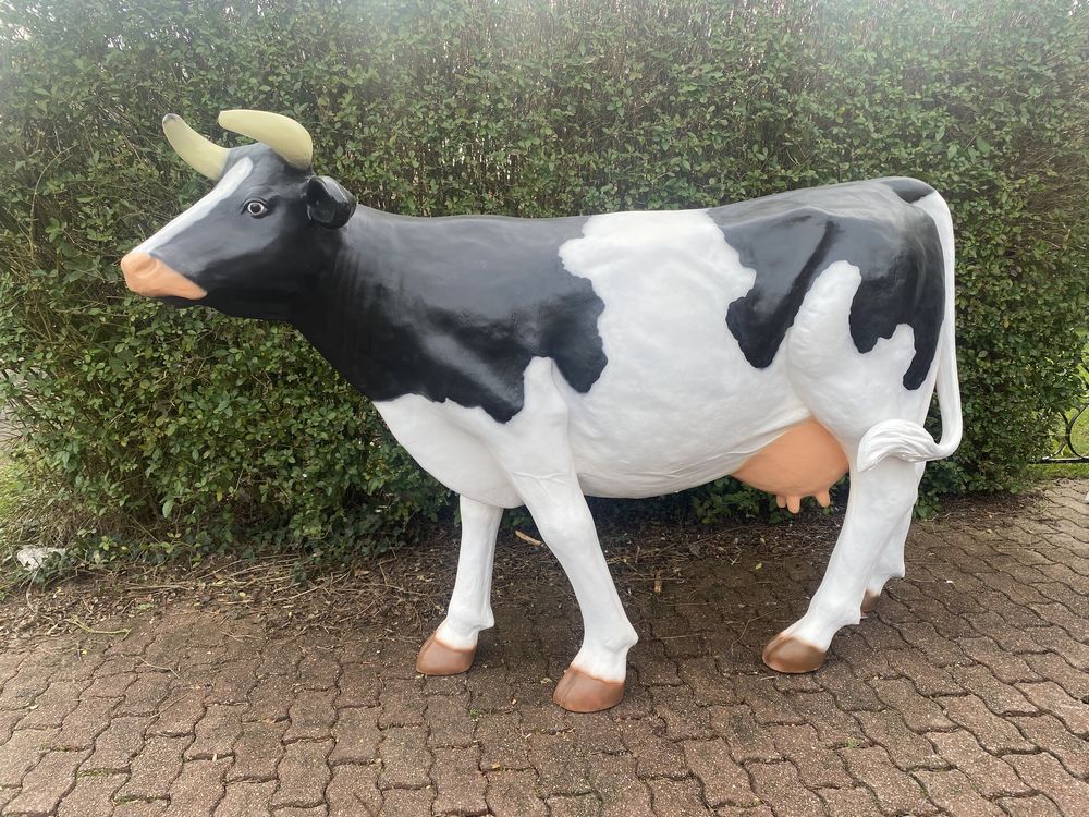 Vache en fibre de verre Taille r�elle 990 Lestrem (62)