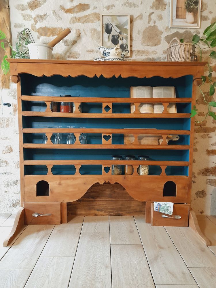 Vaisselier ancien revaloris� 360 Crevant (36)