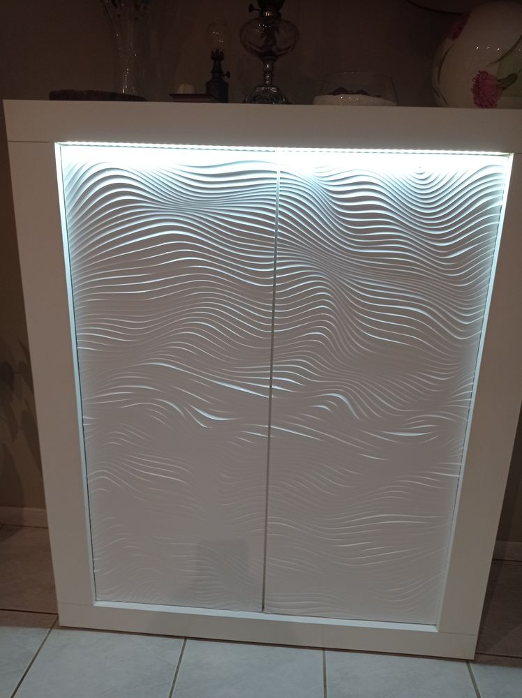 Vaisselier blanc laqu� 350 B�d�chan (32)