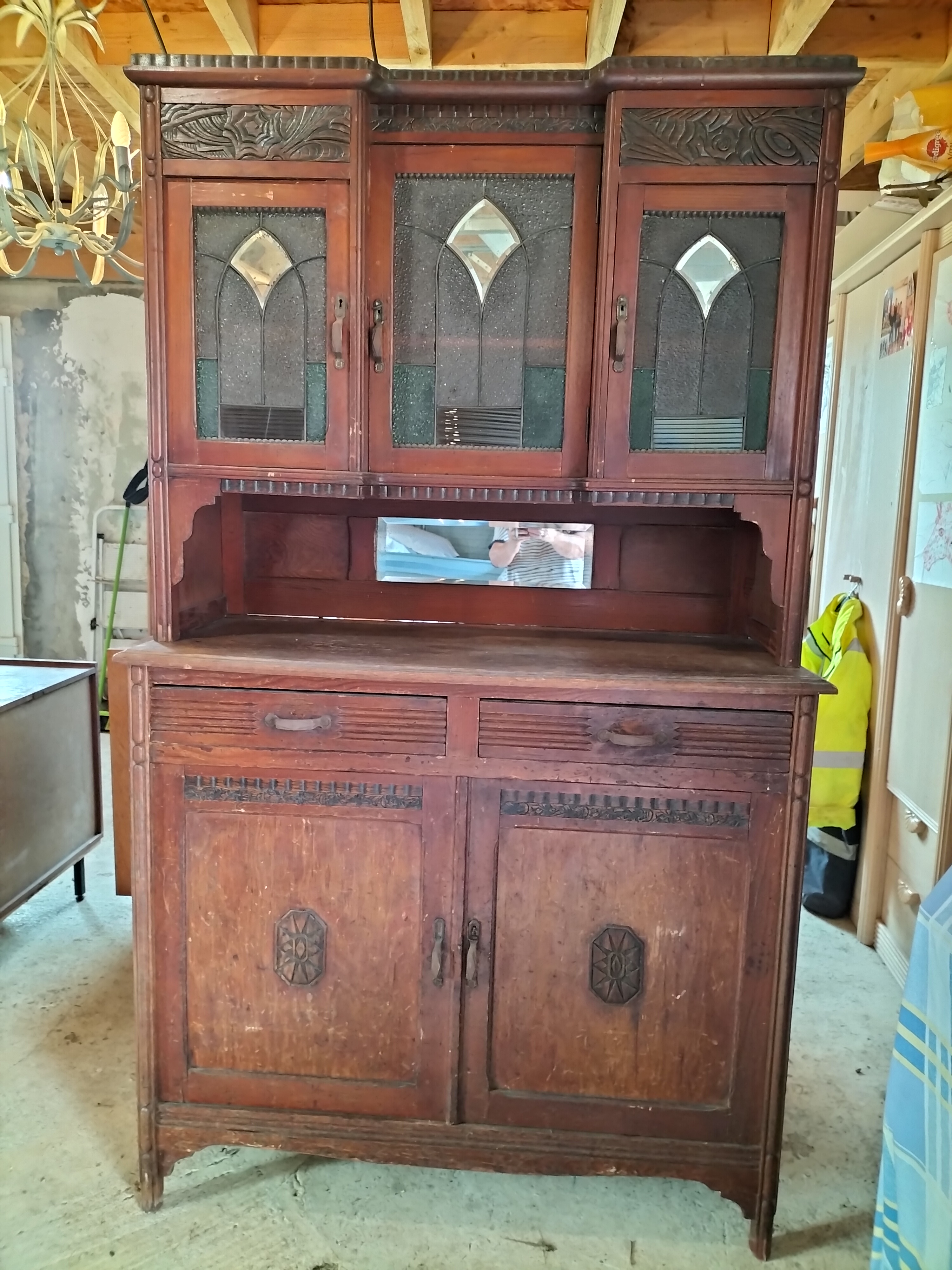 Vaisselier Cath�drale ann�es 1930 100 Tuff� (72)