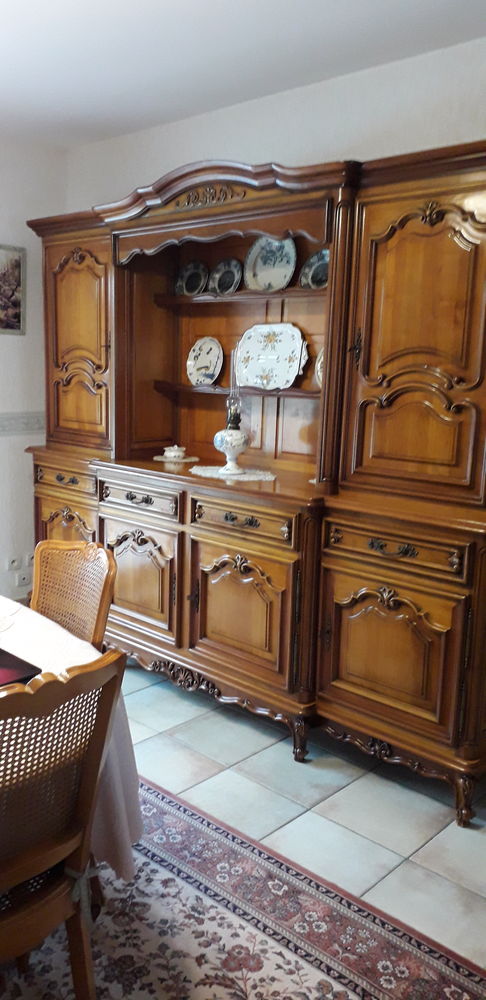 Vaisselier en merisier massif 500 Saujon (17)