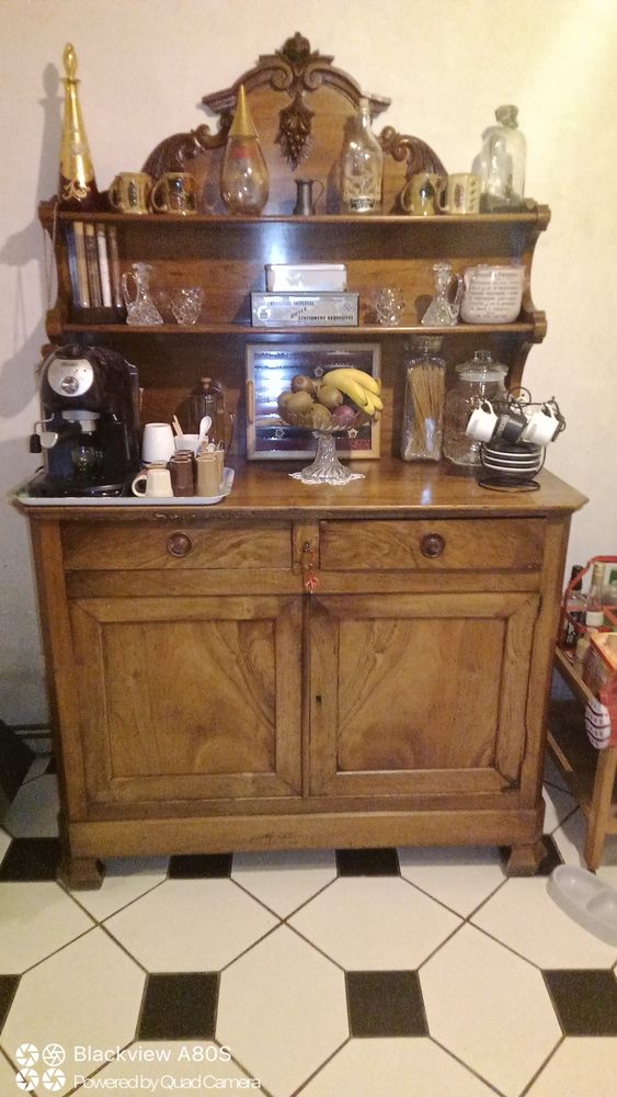 Vaisselier noyer 590 Seyssins (38)