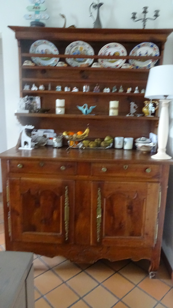 vaisselier rustique en bois massif merisier et ch�taignier 150 Batz-sur-Mer (44)