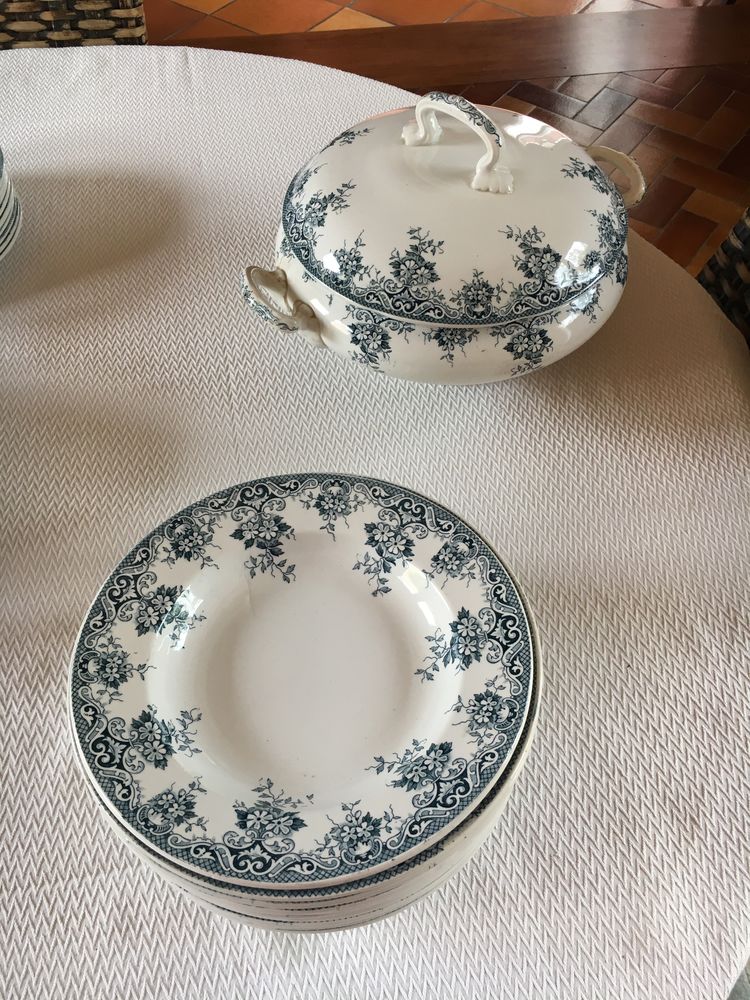 Vaisselle ancienne porcelaine du Nord 130 Saint-Jean-sur-Mayenne (53)