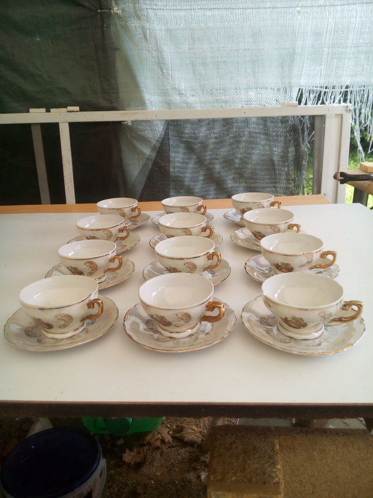 VAISSELLE DECOREE 40 �tain (55)