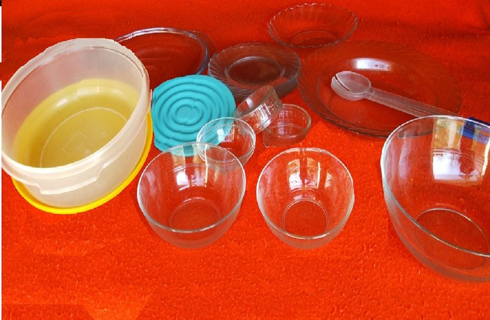  lot vaisselle transparente 13 Yvrac (33)