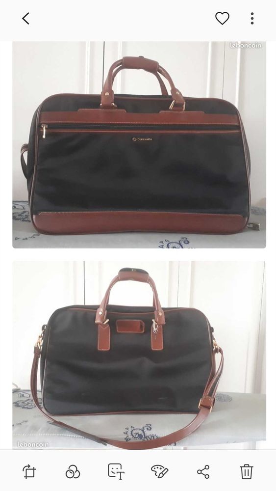 Sac valise Samsonite noir - EXCELLENT ETAT 100 Villemomble (93)