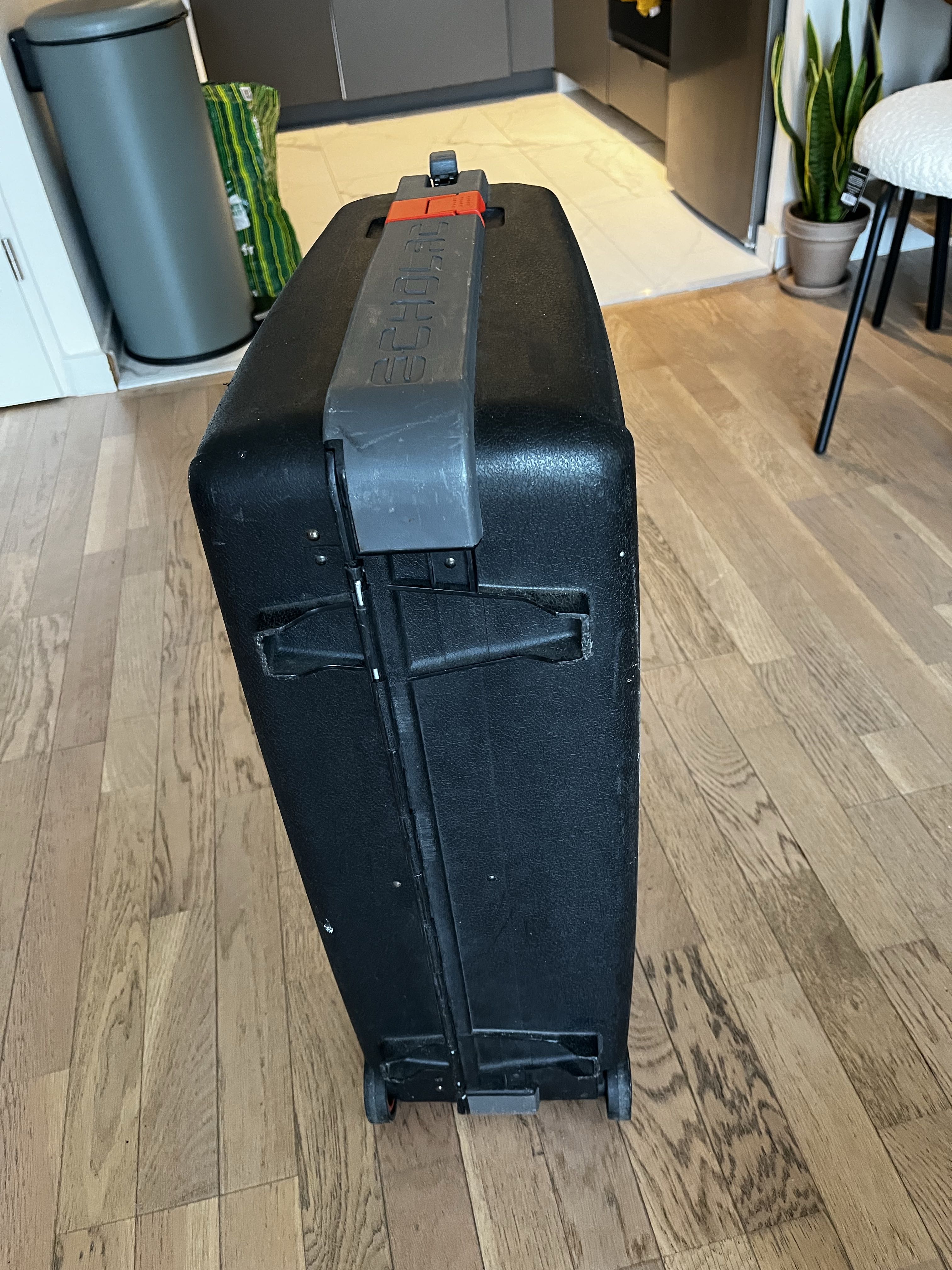 Valise vintage Echolac noire 20 Puteaux (92)