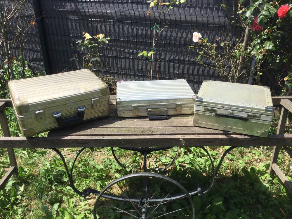 Valises en aluminium vintage - Lot de 3 75 Toulouse (31)