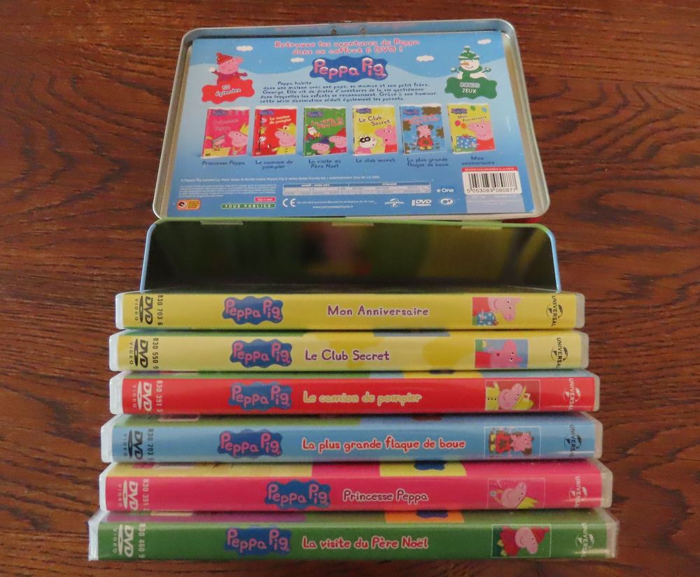 Valisette M�tal  6 DVD 15 Le Crest (63)