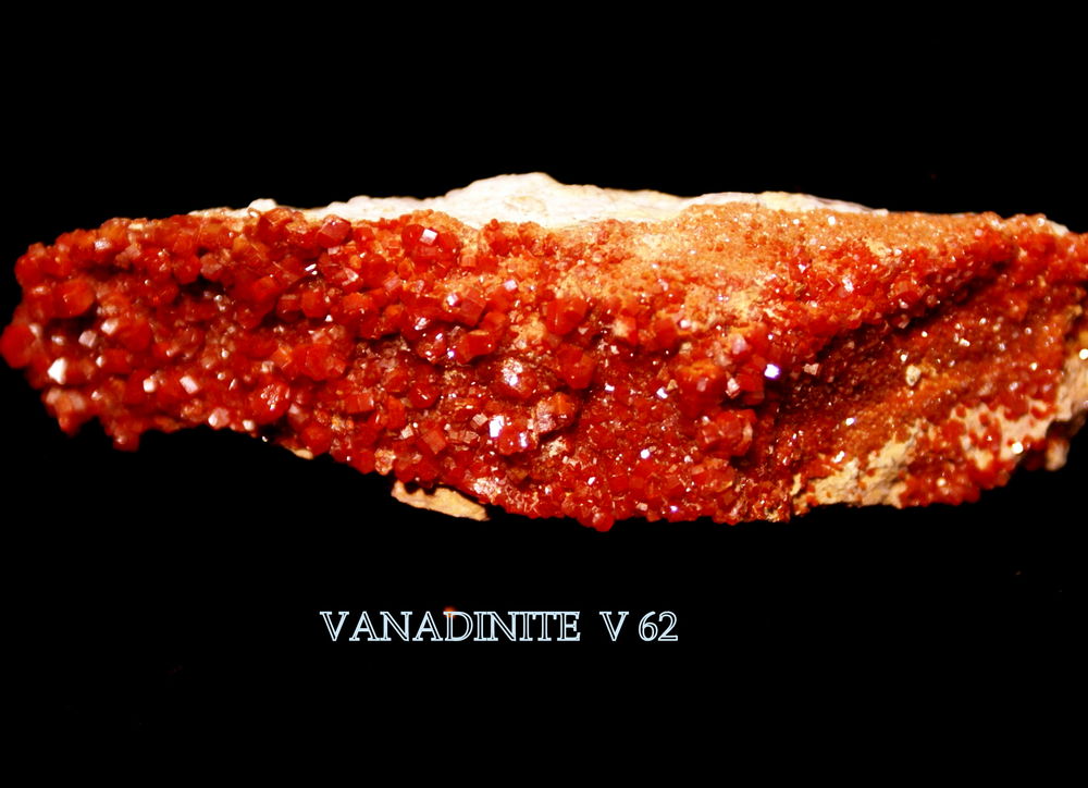 VANADINITE - MINERAUX DE COLLECTION 60 Saint-M�dard (16)
