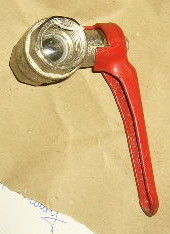 Vanne boisseau sph�rique - Laiton - Femelle Femelle 1/2 - Po 5 Versailles (78)