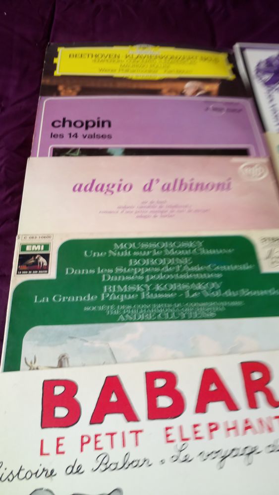 varietes fran�aises 45 tours et 33 tours 0 Bruges (33)