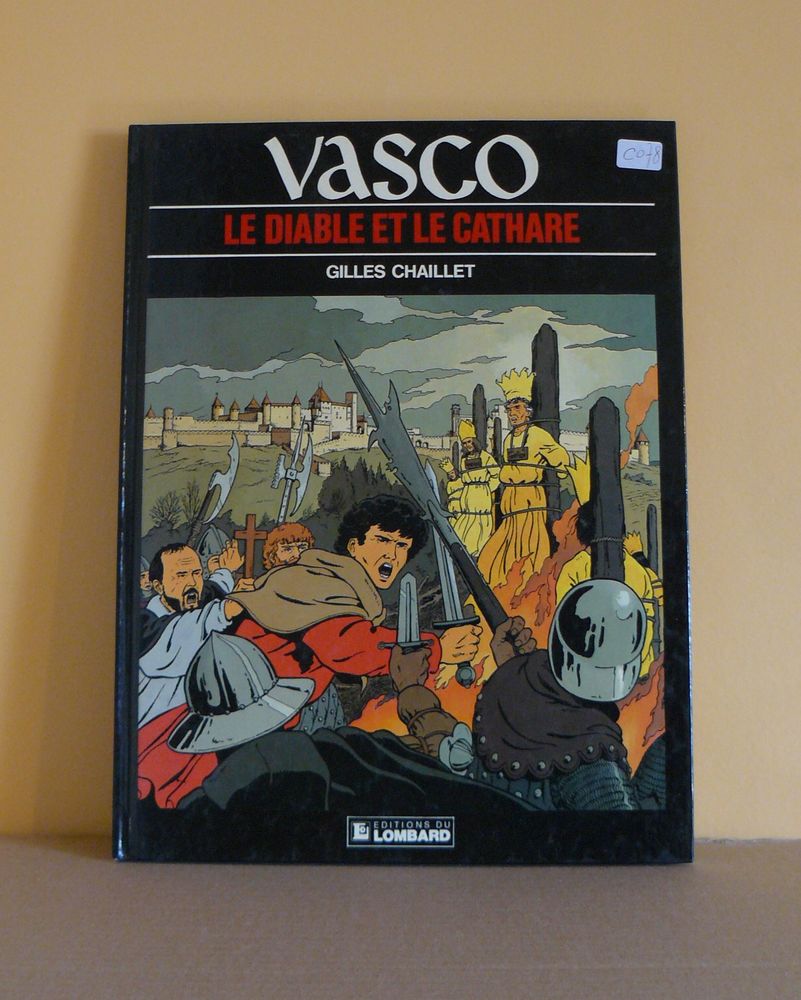 EO Vasco : Le diable et le Cathare - Chaillet - Le Lombard 8 Argenteuil (95)