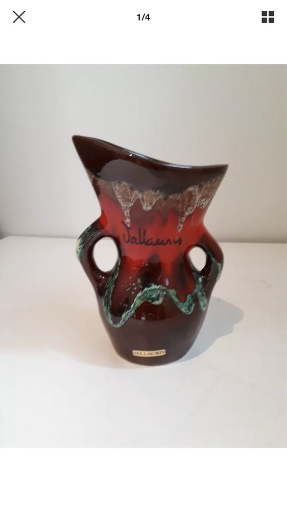 vase ancien sign� vallauris 20 Lyon 8 (69)