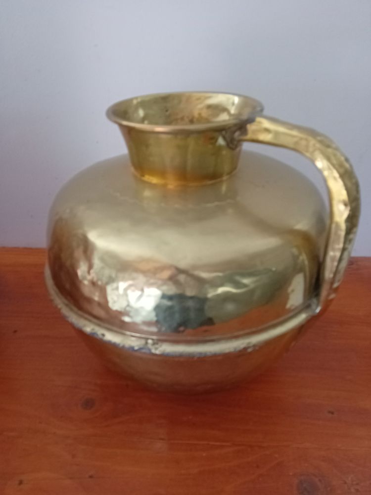 Vase Antique en Cuivre Dor� 60 Saint-Dizier (52)