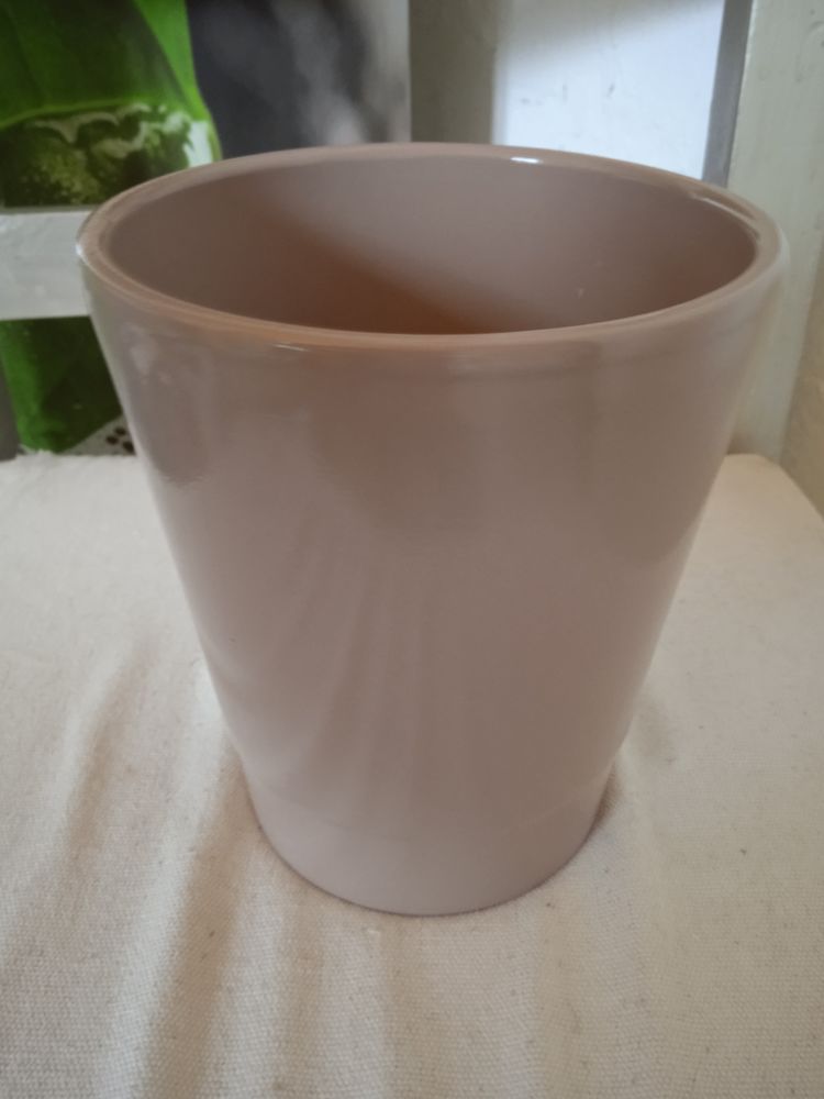 Vase
Beige
Excellent �tat
Pour fleurs ou pour aromatiques 10 Talange (57)