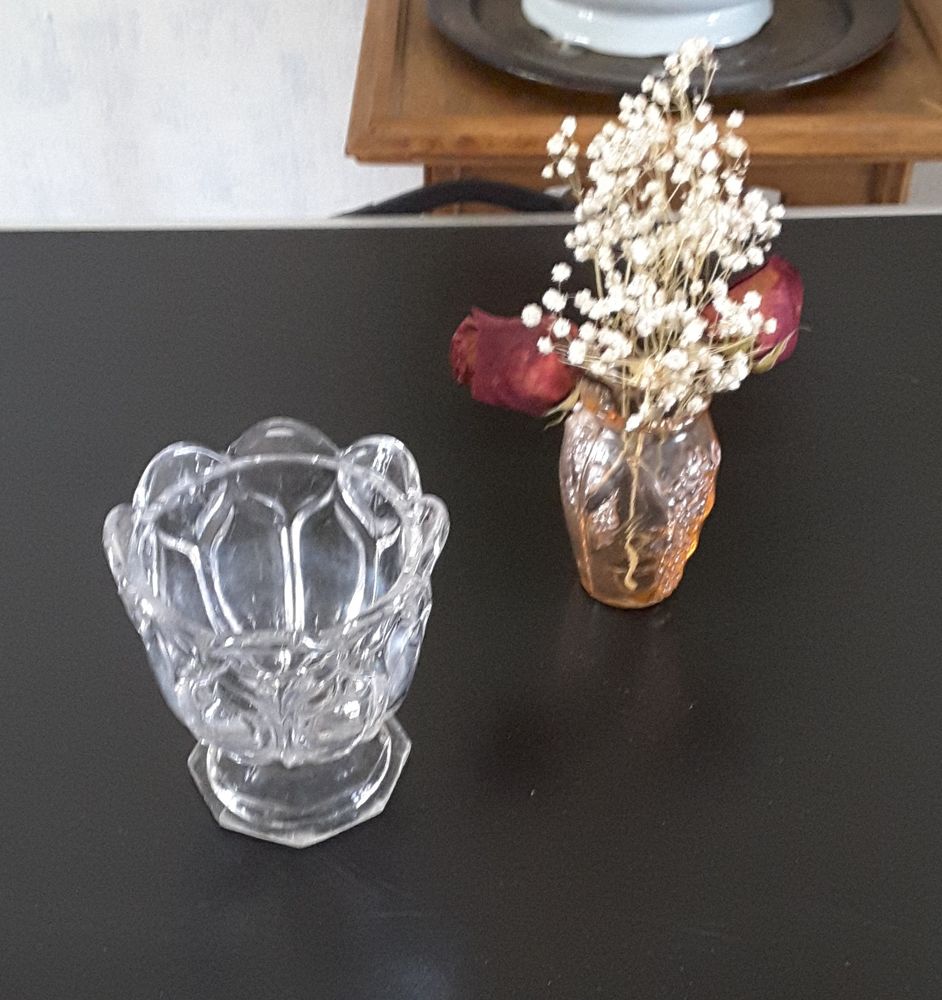 Vase ou coupe en verre ? Ancien 5 Limoges (87)